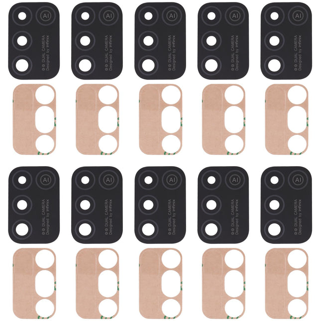 10Pcs Infinix Hot 10 Play / Smart 5 Camera Lens Replacement