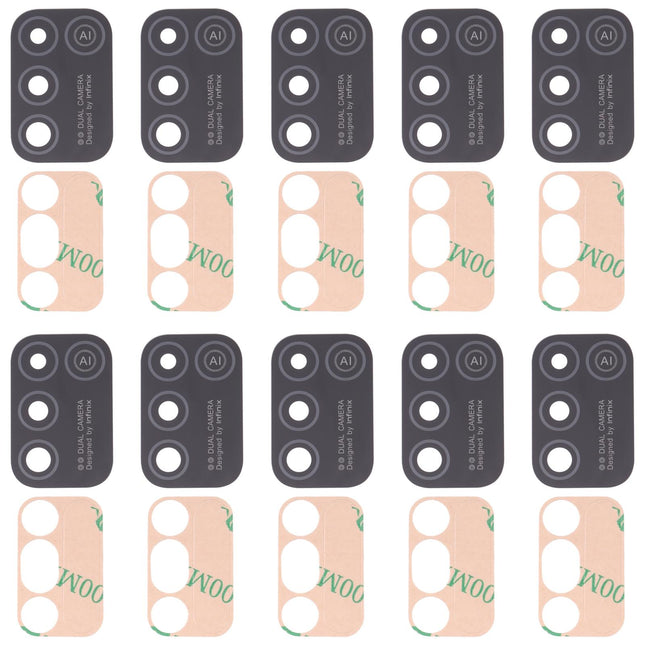 10-Pack Infinix Hot 11 Play Rear Camera Lenses