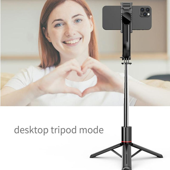 Bluetooth Remote Selfie Stick With Tripod Phone Holder