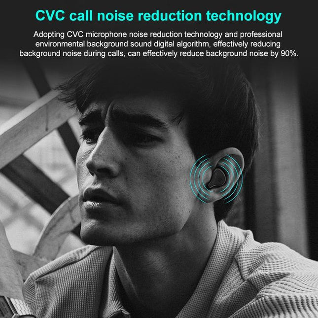 Obsidian Black Kz-Vxs Ten-Unit Coil Iron Bluetooth Earphones For Sports