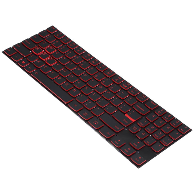 Backlit Us Keyboard For Lenovo Y520 - Red