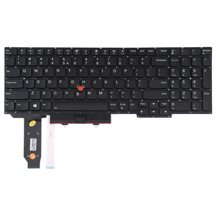 Backlit Keyboard With Trackpoint For Lenovo Thinkpad E15 Gen 2 - Us Version