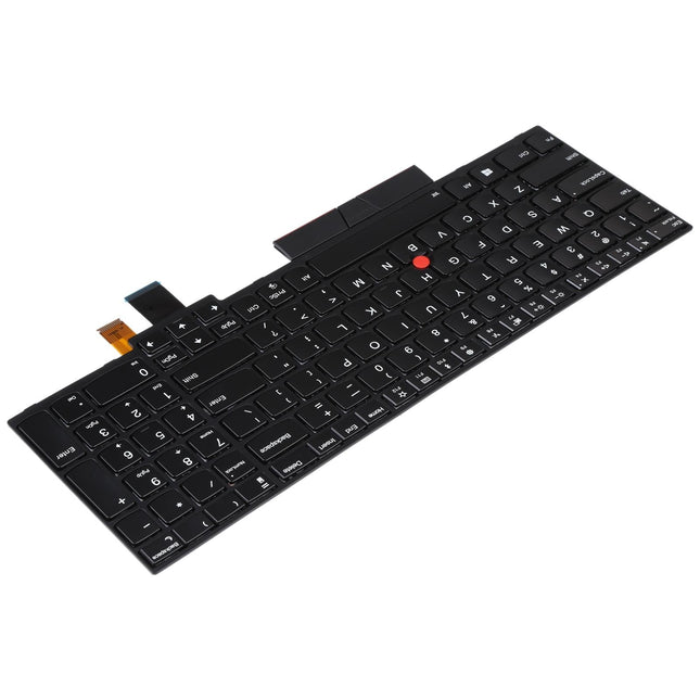 Backlit Keyboard With Trackpoint For Lenovo Thinkpad T570 / T580