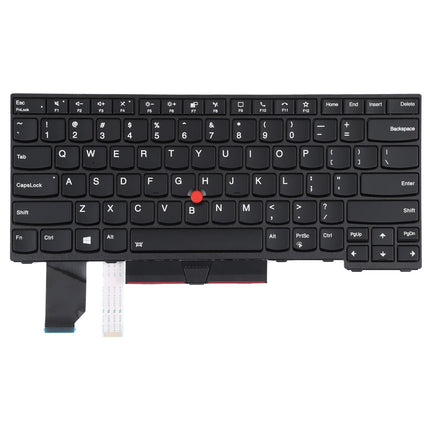 Backlit Keyboard With Trackpoint For Lenovo Thinkpad L14 - Us Version