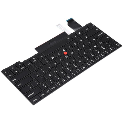 Backlit Keyboard With Trackpoint For Lenovo Thinkpad L14 - Us Version