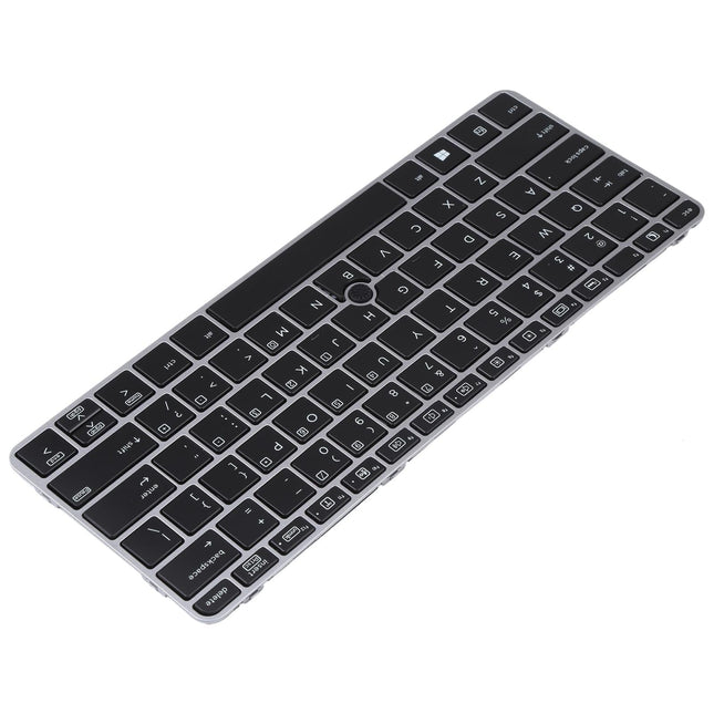 Hp Elitebook 820 G3 Keyboard With Backlight And Pointing - Silver Us Version
