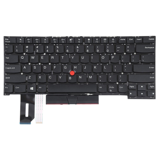 Lenovo Thinkpad T490S Keyboard With Trackpoint - Black Us Version