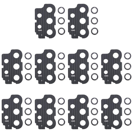 10-Piece Camera Lens Covers For Samsung A736B - Assorted Colours