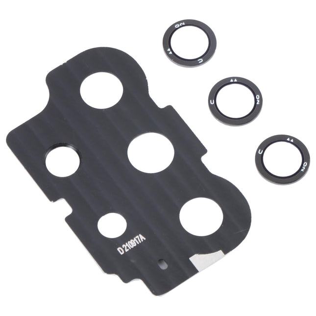 10-Piece Camera Lens Covers For Samsung A736B - Assorted Colours