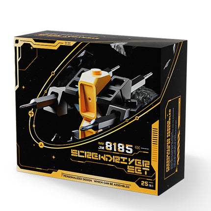 69-In-1 Multi-Function Screwdriver Set With Assemblable Blocks