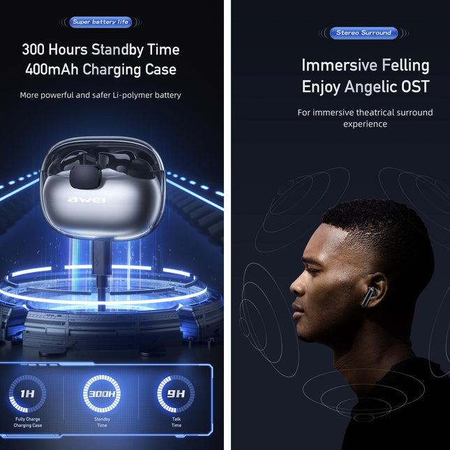 Wireless Gaming Bluetooth Earbuds - T52