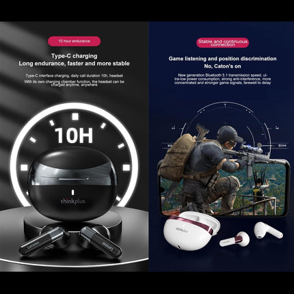 Wireless Bluetooth Earphones With Hd Mic - Black