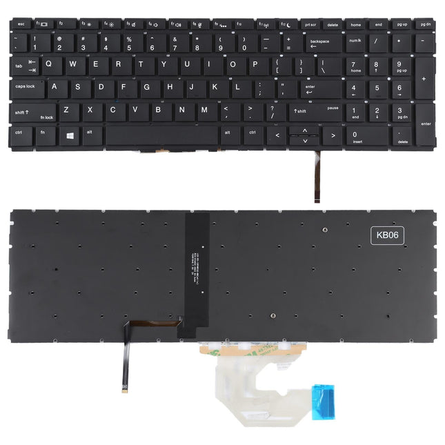 Backlit Us Keyboard For Hp Probook 450 / 455 G6 / G7