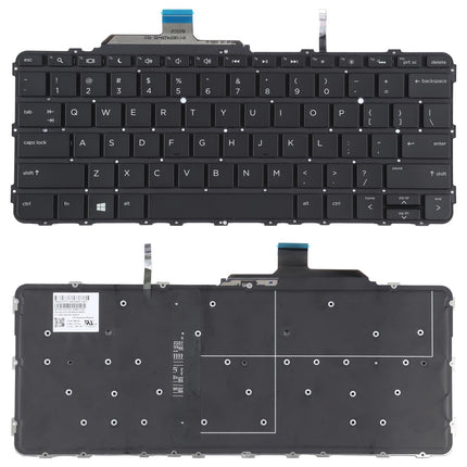 Backlit Keyboard For Hp Elitebook Folio G1 Us