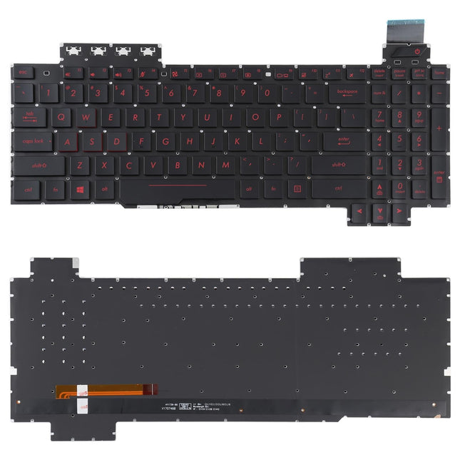 Us Version Backlit Keyboard For Asus Rog Fx503 Series