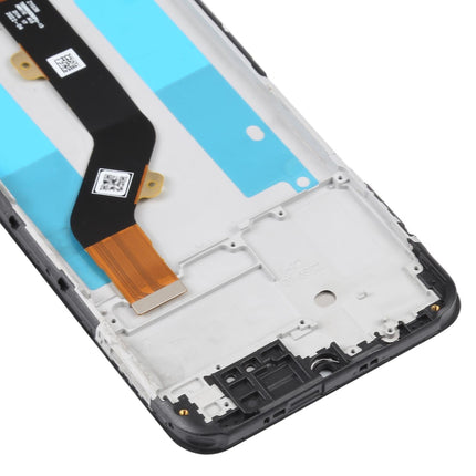 Lcd Screen Replacement For Infinix Hot 10T - Full Assembly With Frame