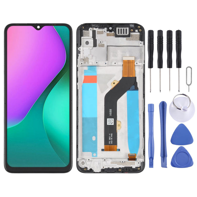 Infinix Hot 10 Play / Smart 5 Lcd Screen Assembly With Frame