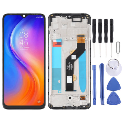 Lcd Screen Assembly For Tecno Spark 5 Air With Frame