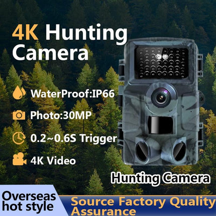 4K Infrared Night Vision Hunting Camera With 2 Lcd Screen