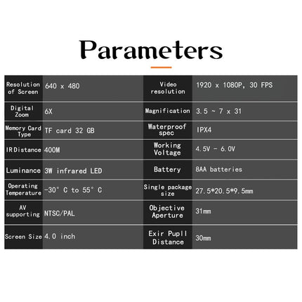 Hd Infrared Binoculars For Outdoor Hunting