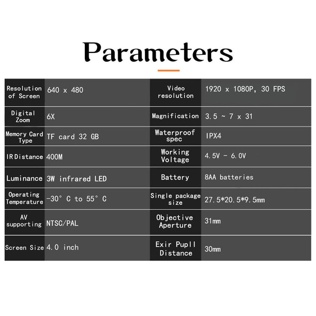Hd Infrared Binoculars For Outdoor Hunting