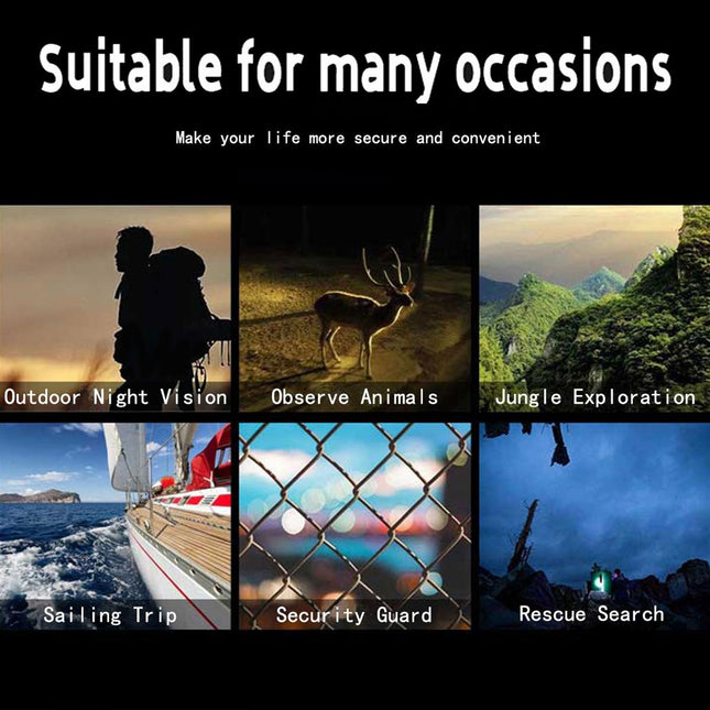 4K Hd Digital Night Vision Binocular For Outdoor Hunting - Camouflage