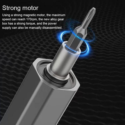 66-Piece Mini Electric Screwdriver Set