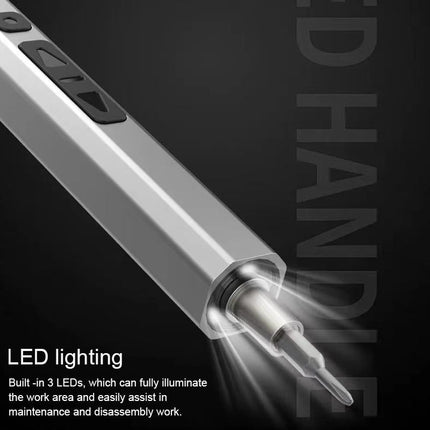 66-Piece Mini Electric Screwdriver Set