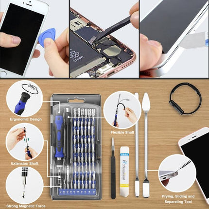 Portable Mini Screwdriver Set - 80 Functions