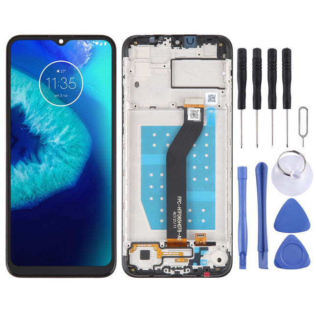 Motorola Moto G8 Power Lite Lcd Screen Replacement With Frame