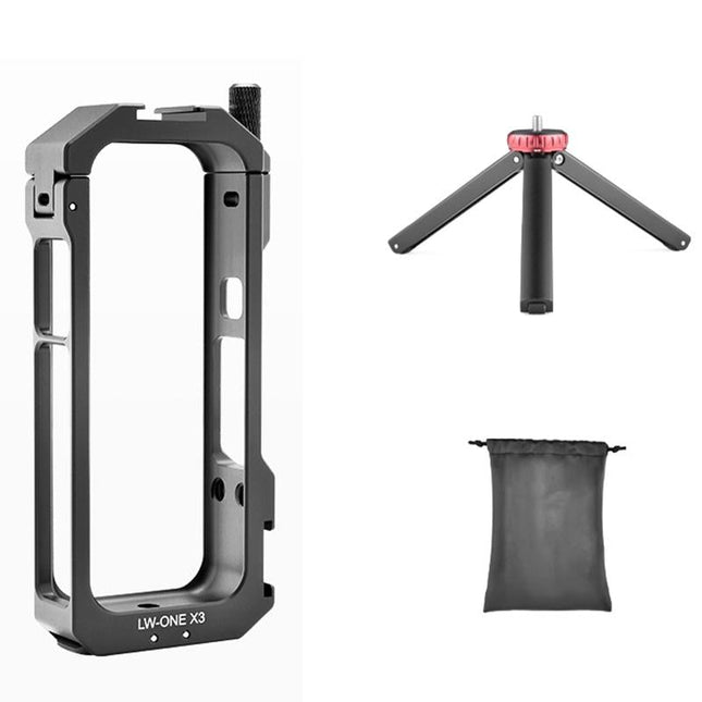 Insta360 One X3 Metal Cage With Extended Frame And T1 Tripod