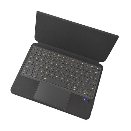 Bluetooth Keyboard Leather Case For Ipad Air 11 / 10.9 / 10.5 / Pro 11 - Black