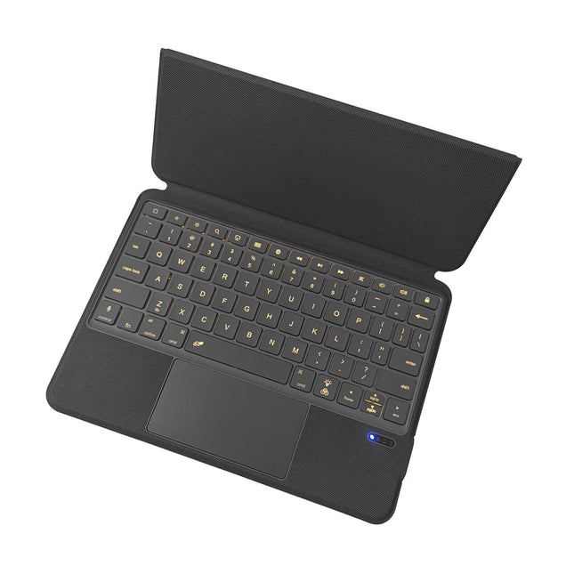 Bluetooth Keyboard Leather Case For Ipad Air 11 / 10.9 / 10.5 / Pro 11 - Black