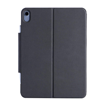 10.9 Ipad 10Th Gen 2022 Bluetooth Keyboard Case - Black Leather With Backlight