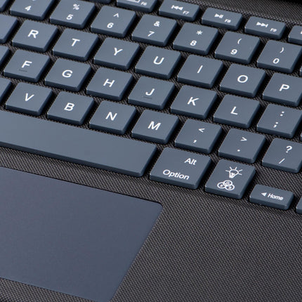 Backlit Bluetooth Keyboard Leather Case For Ipad Pro 12.9 - Black