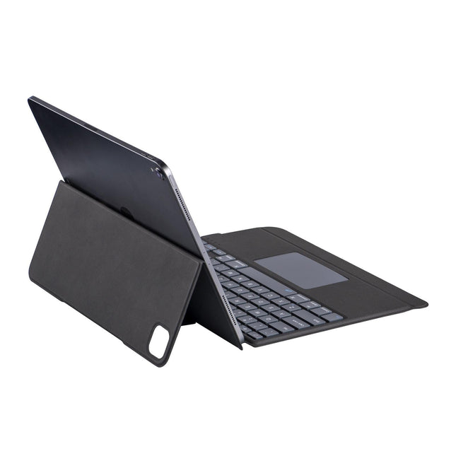 Bluetooth Keyboard Leather Case For Ipad Pro 12.9 - Black 2022 / 2021 / 2020 / 2018