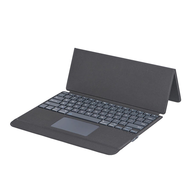 Bluetooth Keyboard Leather Case For Ipad Pro 12.9 - Black 2022 / 2021 / 2020 / 2018