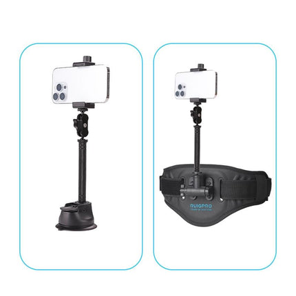 Aluminum Alloy Extension Rod With Diamond Texture