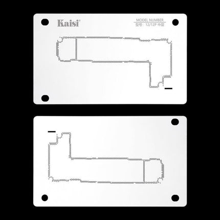 Kaisi 18-In-1 Bga Reballing Platform For Iphone X / 14 Pro Max - Silicone Middle Layer