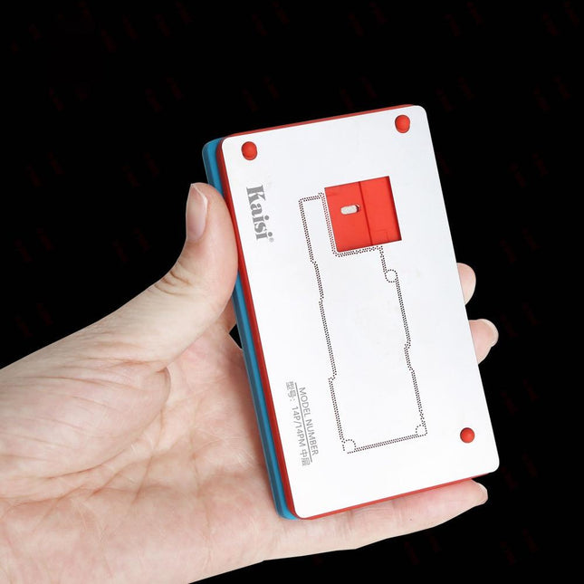 Kaisi 18-In-1 Bga Reballing Platform For Iphone X / 14 Pro Max - Silicone Middle Layer