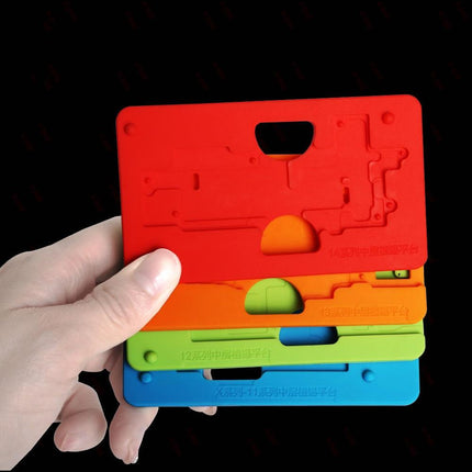 Kaisi 18-In-1 Bga Reballing Platform For Iphone X / 14 Pro Max - Silicone Middle Layer