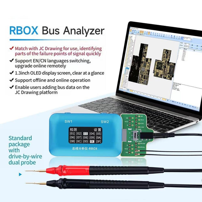 Smartphone Bus Analyzer For Signal Fault Detection