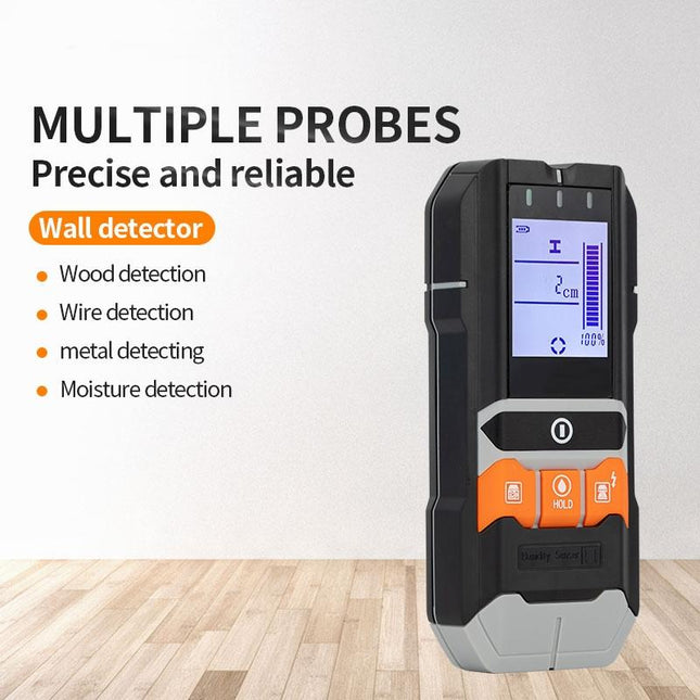 4-In-1 Wall Wiring Wood Metal Detector - Gd216