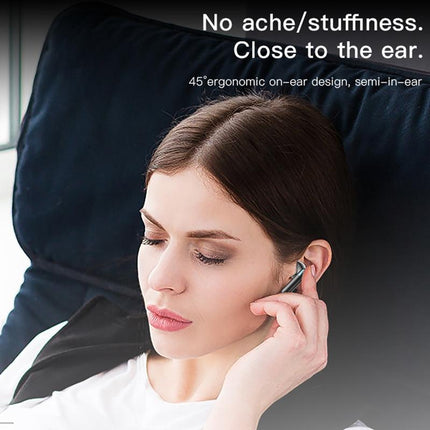 Wireless Noise-Cancelling Earbuds - Black