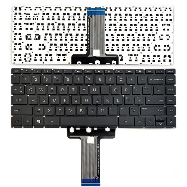 Hp 14 / 14S / 14-Dk / 14S-Dk Us Keyboard - Compatible