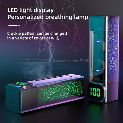 Intelligent Bluetooth Earphones With Digital Display - Colourful