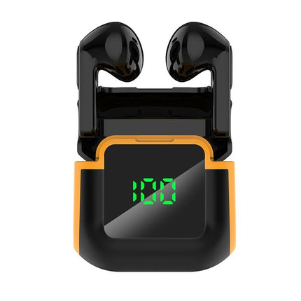 Intelligent Bluetooth Earphones With Digital Display - Pro 90 Hifi Black