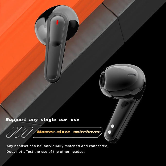 Intelligent Bluetooth Earphones With Digital Display - Pro 90 Hifi Black