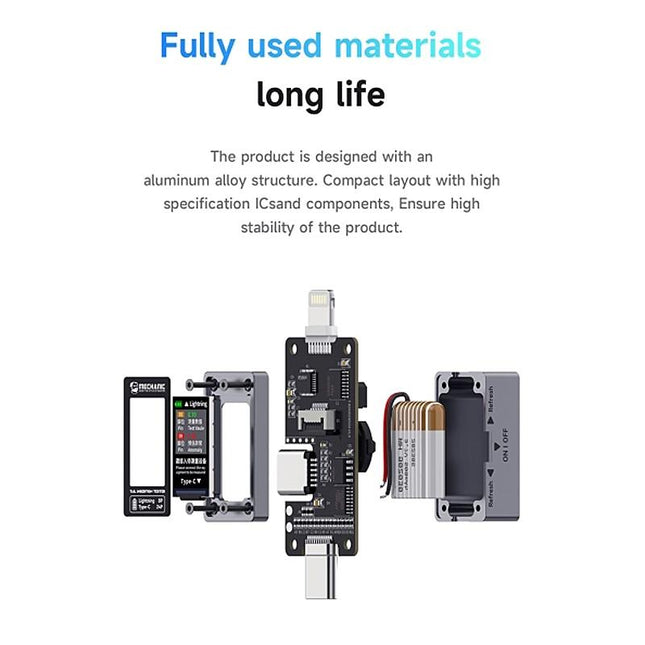 High Precision Digital Display Tail Insertion Tester For Lightning Devices