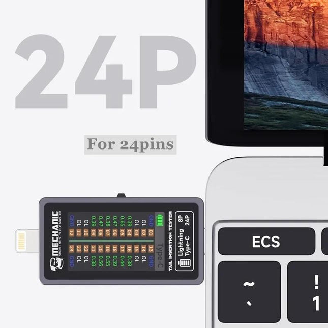 High Precision Digital Display Tail Insertion Tester For Lightning Devices